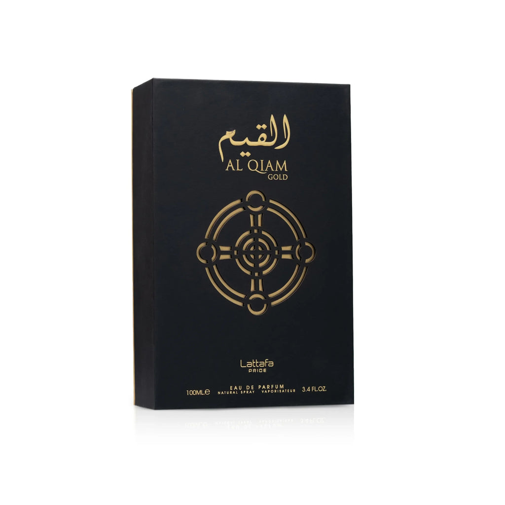 Lattafa Pride Al Qiam Gold عود وعنبر وذهب — الحرمين مصر