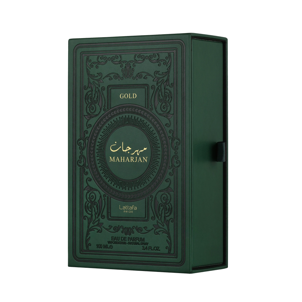 Lattafa Pride Maharjan Gold أعمق وأدفأ من الفضي — الحرمين مصر
