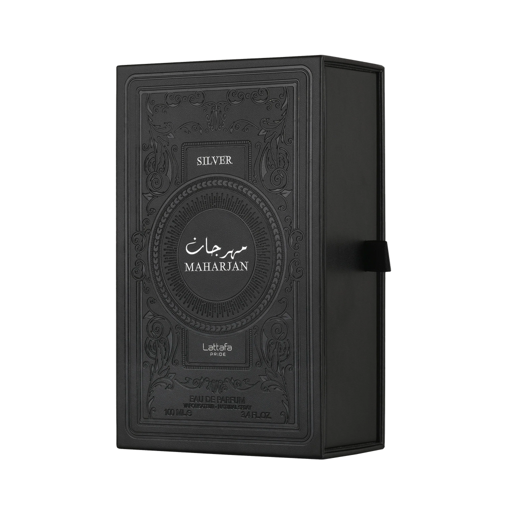 Lattafa Pride Maharjan Silver بهاري ومنعش وخشبي — الحرمين مصر