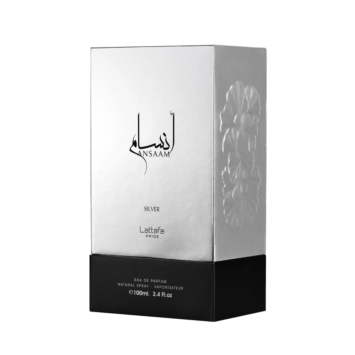 Lattafa Pride Ansaam Silver زهري وخشبي كنسيم الفجر — الحرمين مصر