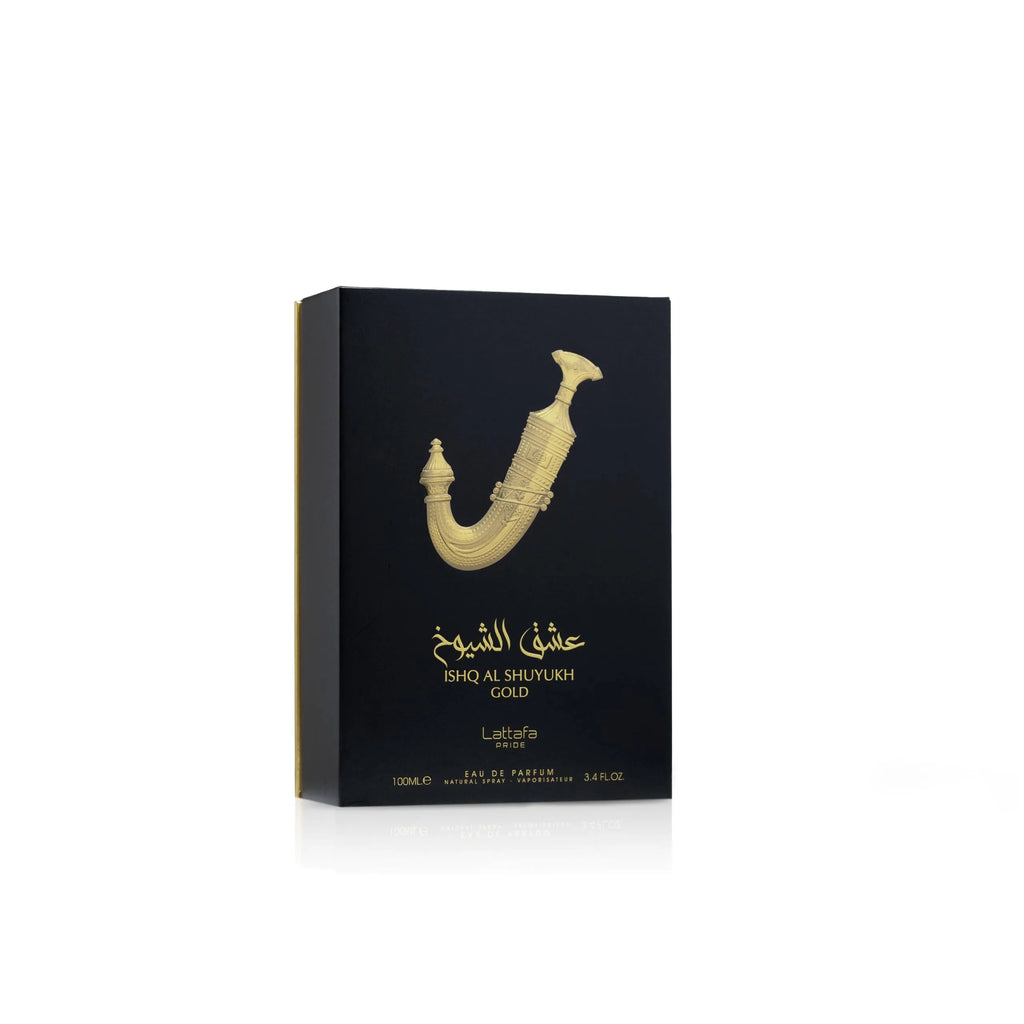 Lattafa Pride Ishq Al Shuyukh Gold عود وعنبر وذهب — الحرمين مصر