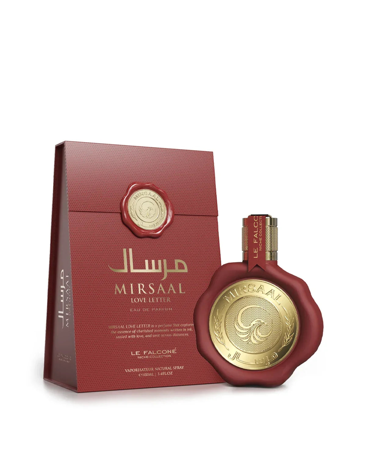 Mirsaal Love Letter Le Falcone زجاجة رومانسية
