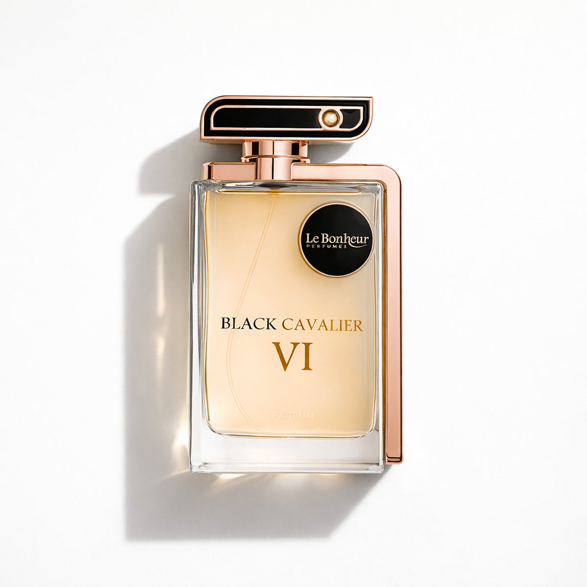 عطر لو بونير بلاك كافالير 6 الرجالي 100ml — Le Bonheur Black Cavalier VI
