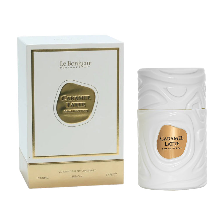 Caramel Latte Le Bonheur زجاجة بنية