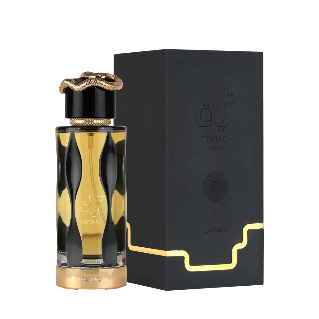 Teriaq Intense Lattafa زجاجة داكنة