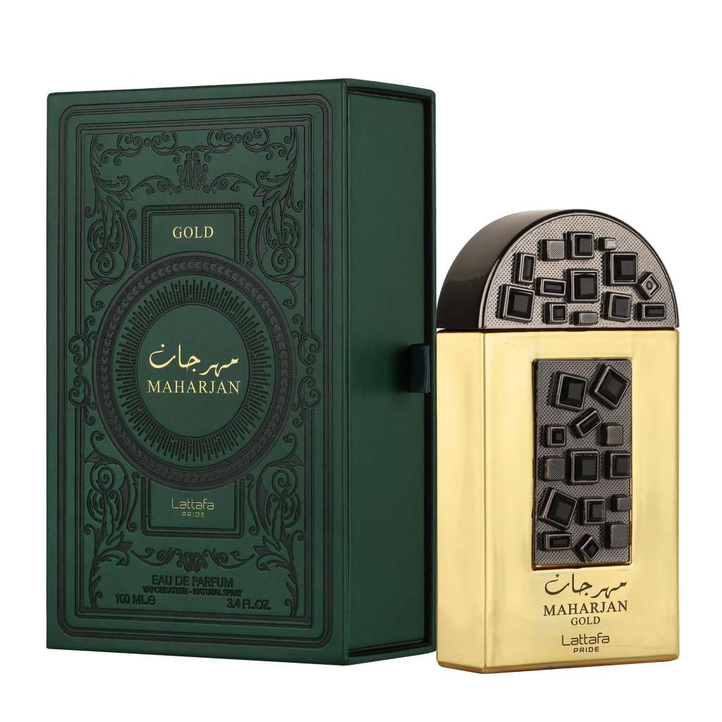Maharjan Gold Lattafa Pride زجاجة ذهبية
