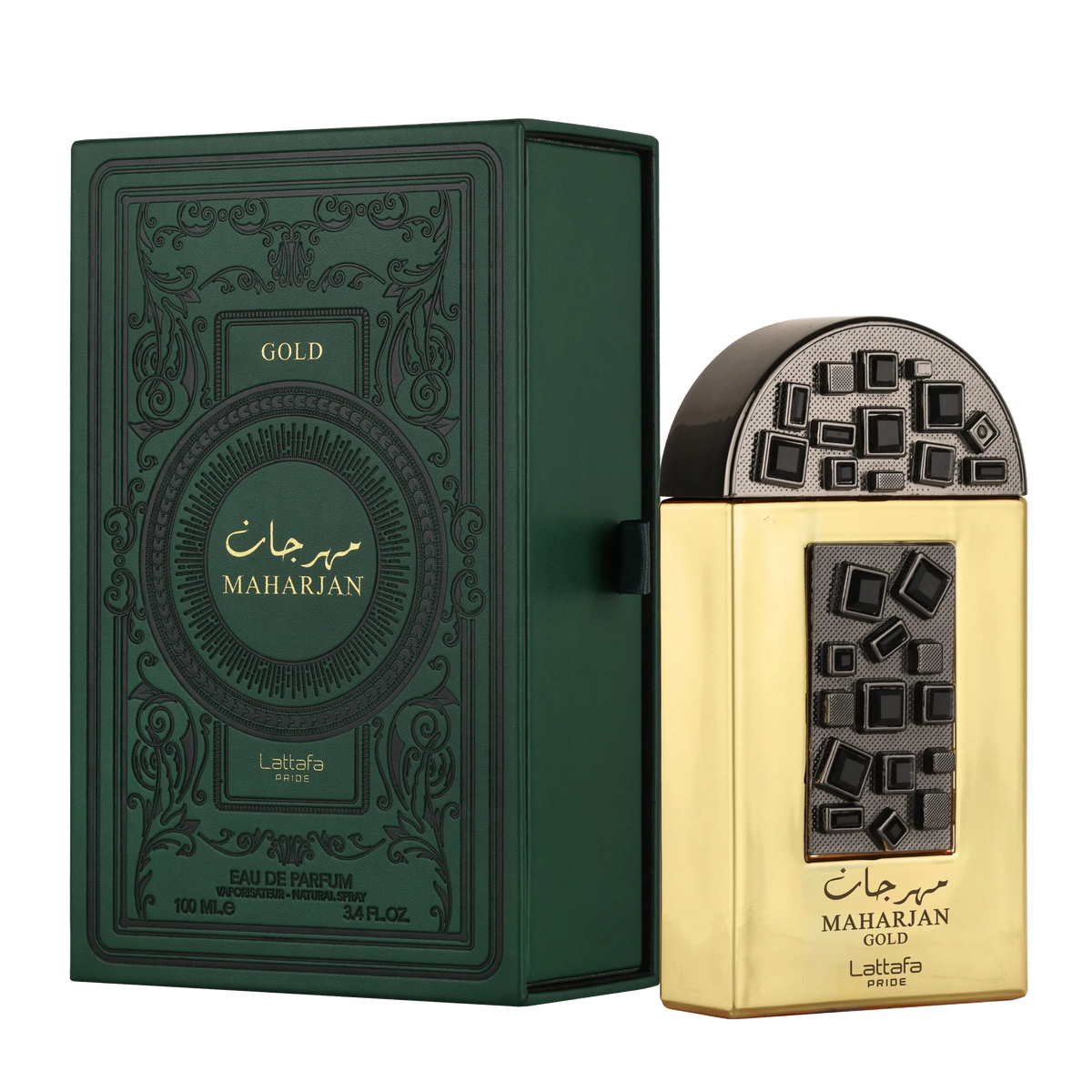 Maharjan Gold Lattafa Pride زجاجة ذهبية