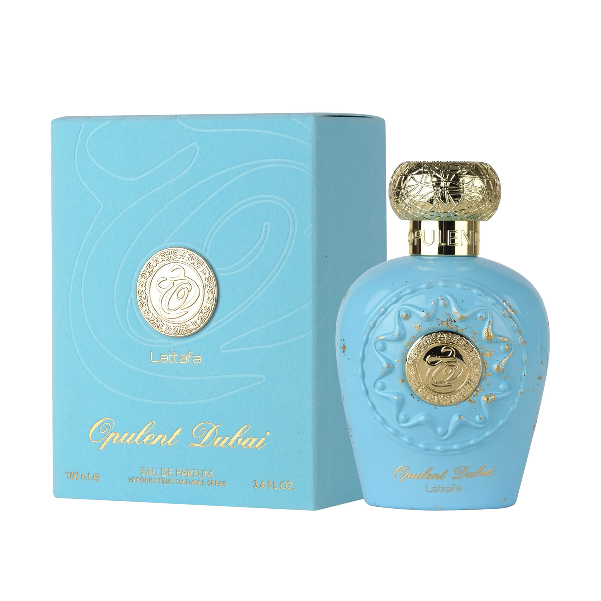 Opulent Dubai Lattafa زجاجة ذهبية