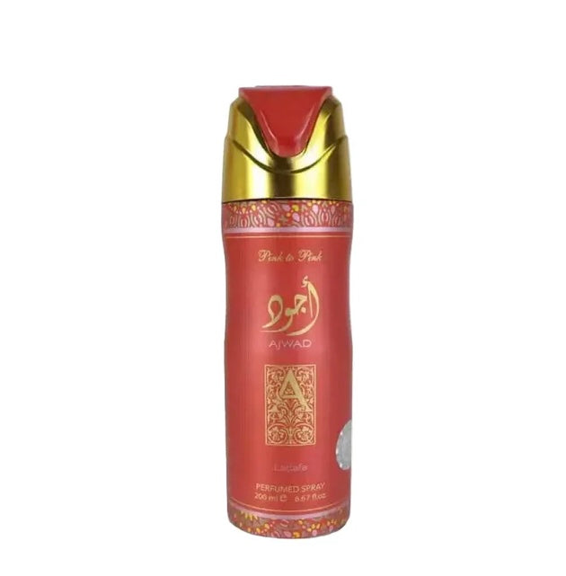 بخاخ لطافة أجود بينك 200ml — Lattafa Ajwad Pink Spray الحرمين مصر