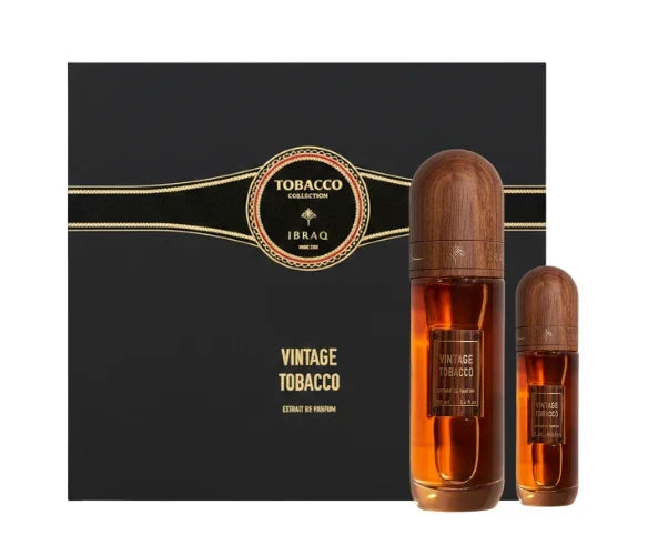 كوليكشن ابراق فينتيج توباكو 100ml + 10ml — IBRAQ Vintage Tobacco Collection