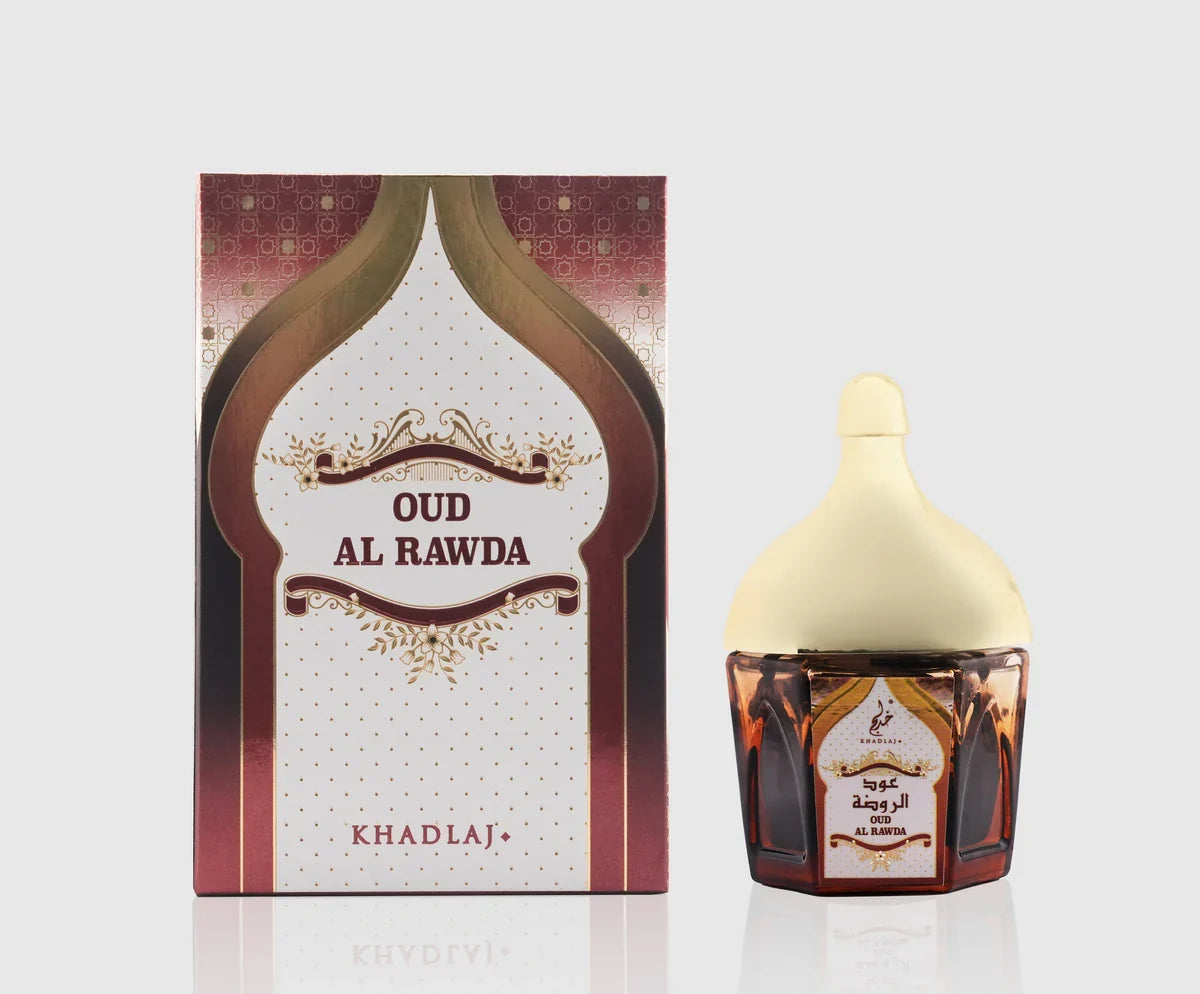 بخور خدلج عود الروضة 40g — Khadlaj Oud Muattar Oud Al Rawda