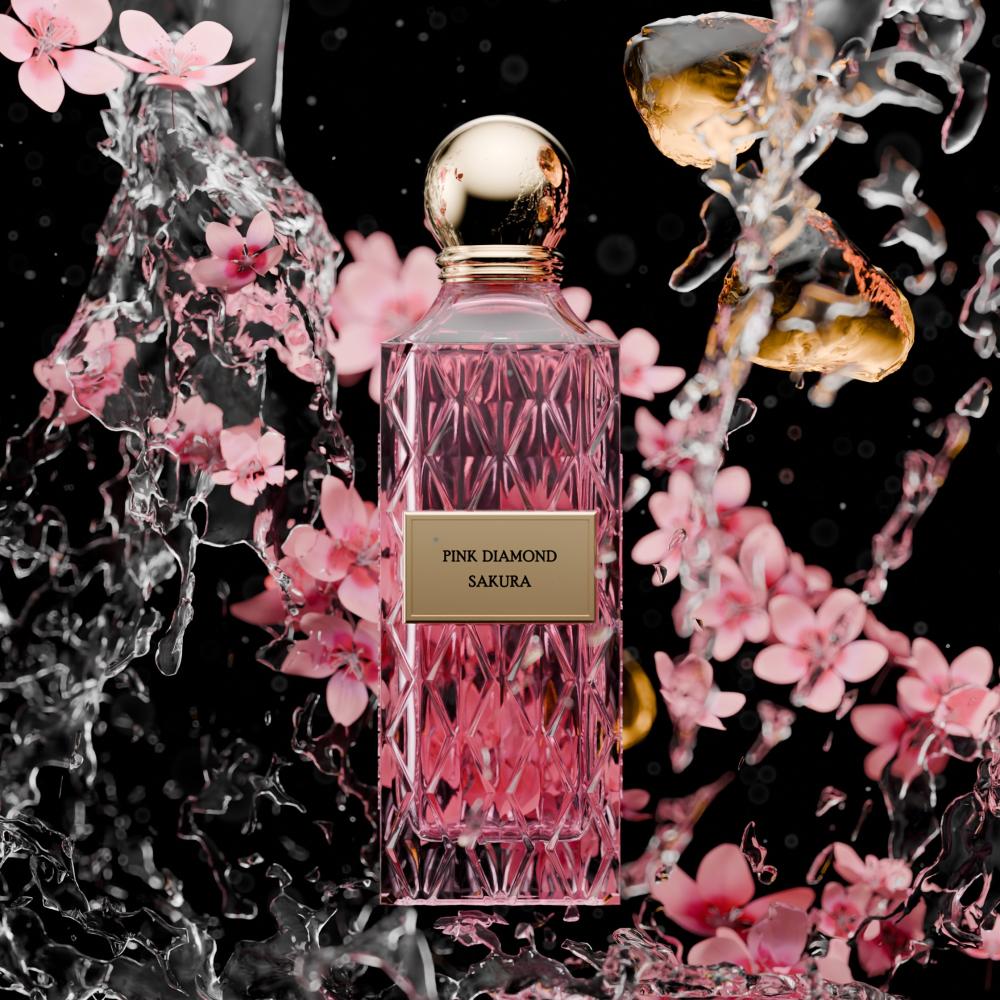 IBRAQ Pink Diamond Sakura زهر الكرز وورد ومسك — الحرمين مصر