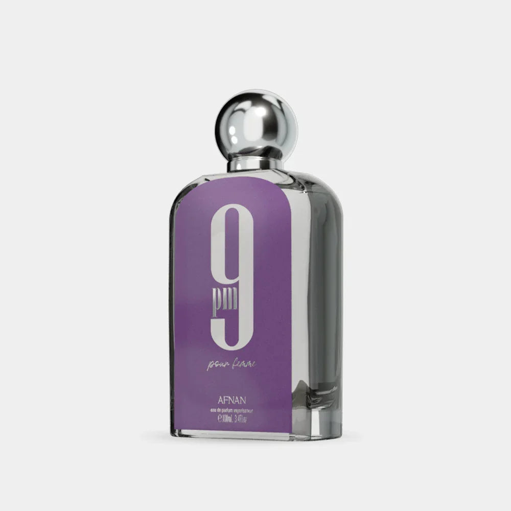 Afnan 9 PM Pour Femme زهري خشبي — الحرمين مصر
