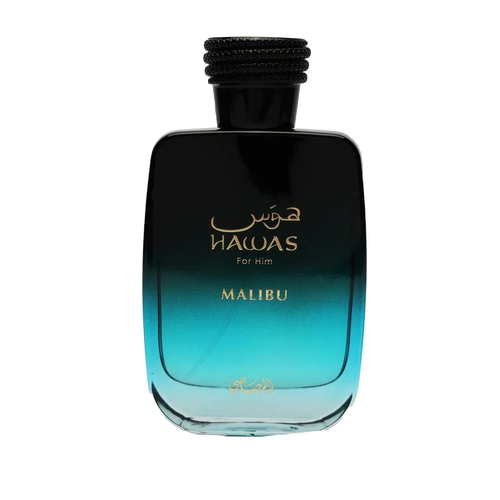 عطر رصاصي هواس ماليبو الرجالي — Rasasi Hawas Malibu EDP الحرمين مصر