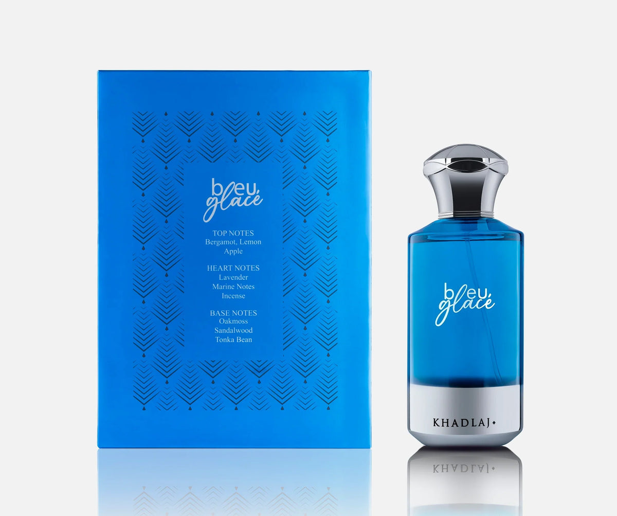 Bleu Glace Khadlaj زجاجة زرقاء