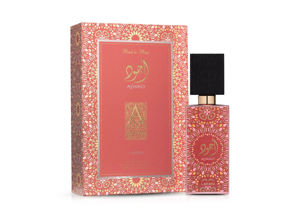 Ajwad Pink To Pink Lattafa زجاجة وردية