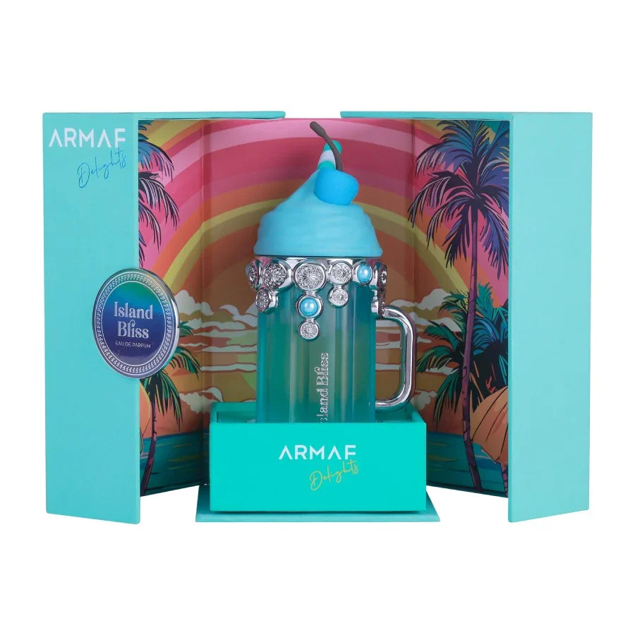 Delights Island Bliss Armaf زجاجة ملونة