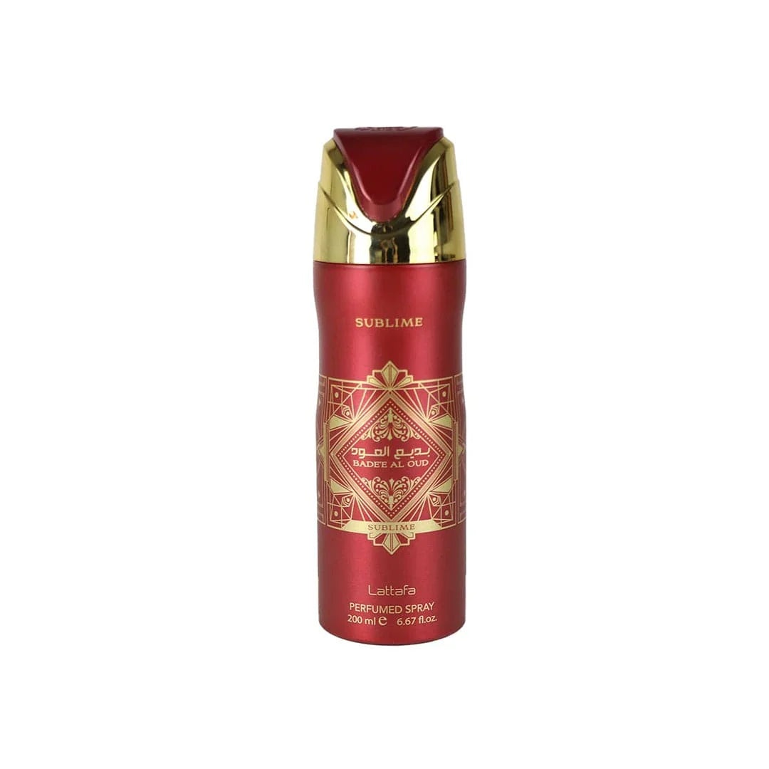 بخاخ لطافة بديع العود سابليم 200ml — Lattafa Badee Al Oud Sublime Spray الحرمين مصر