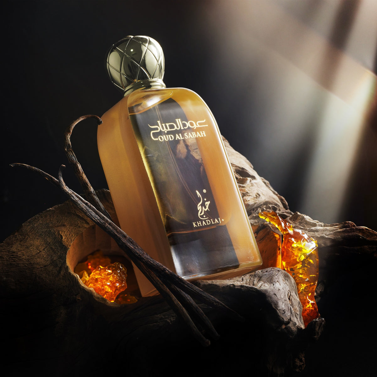 Oud Al Sabah Khadlaj زجاجة فاخرة للجنسين