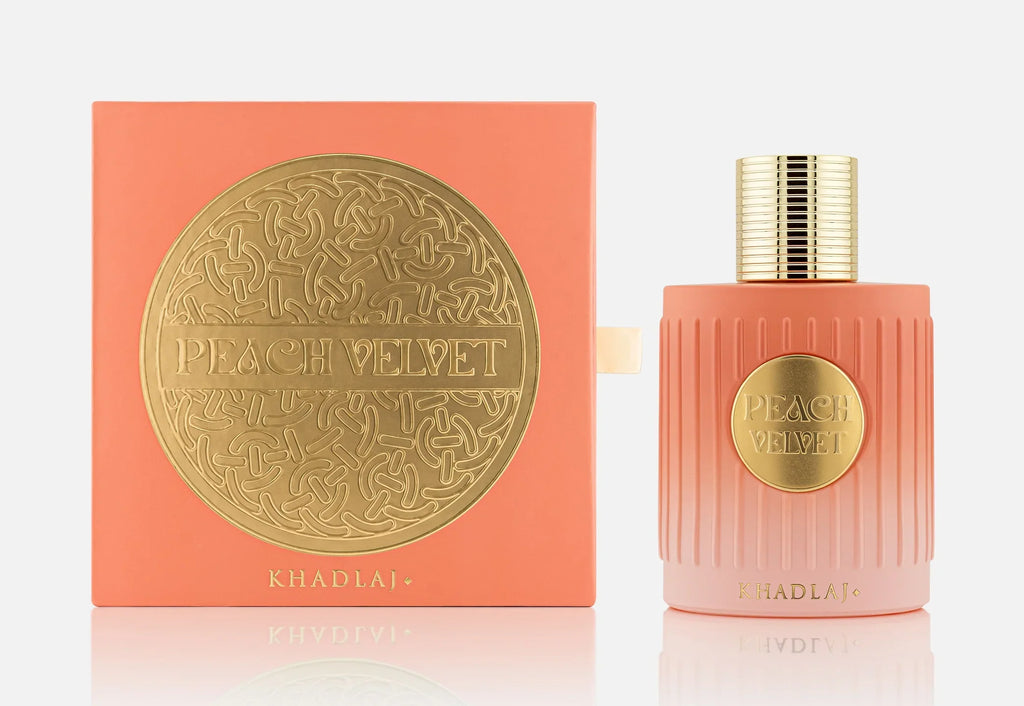 Peach Velvet Khadlaj زجاجة خوخية