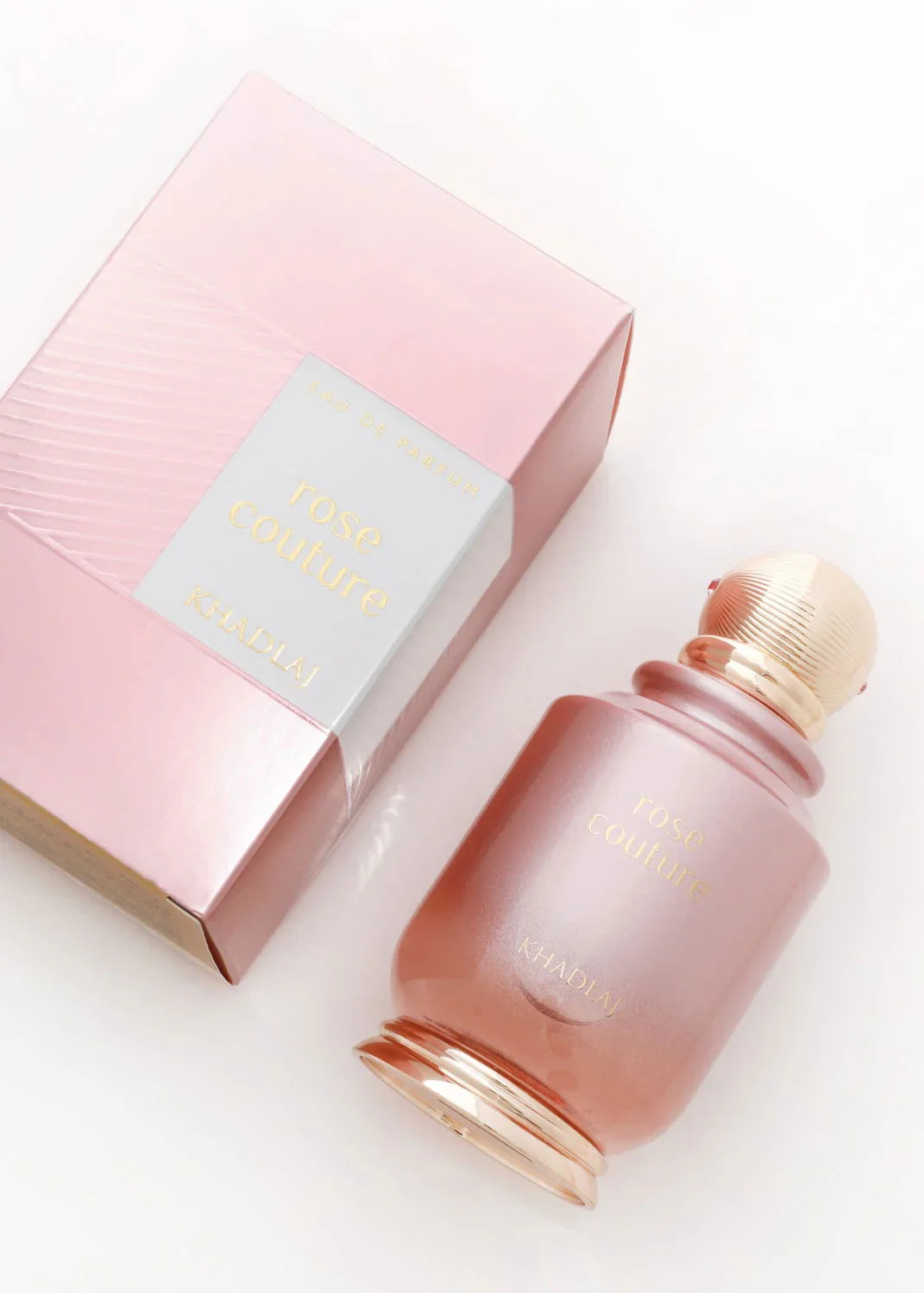 Rose Couture Khadlaj زجاجة وردية فاخرة