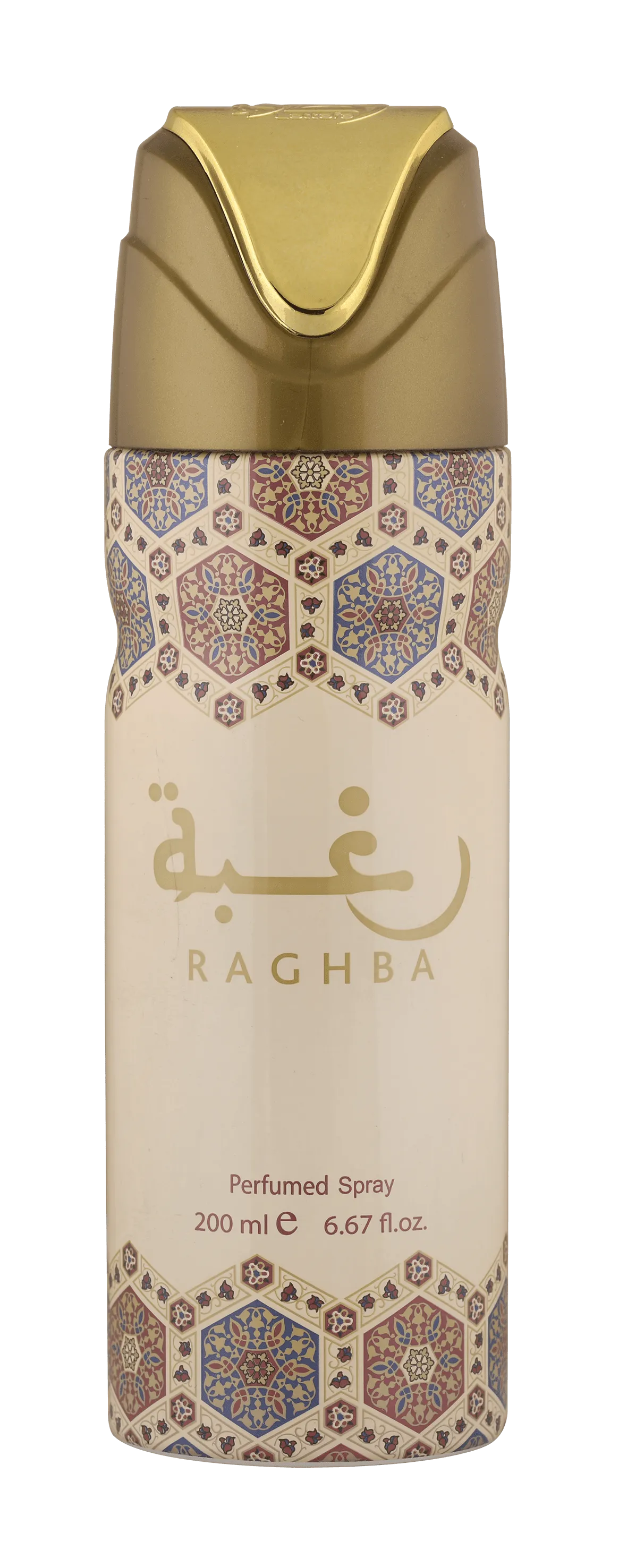 بخاخ لطافة رغبة 200ml — Lattafa Raghba Perfumed Spray الحرمين مصر