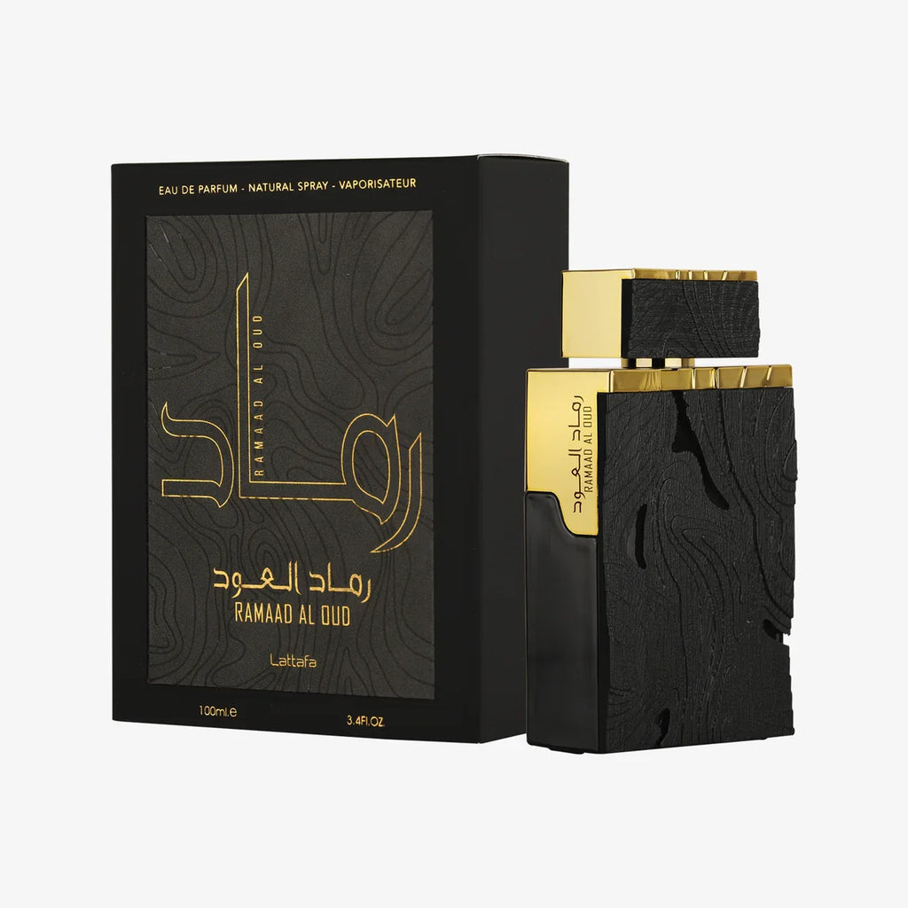 Ramaad Al Oud Lattafa زجاجة داكنة
