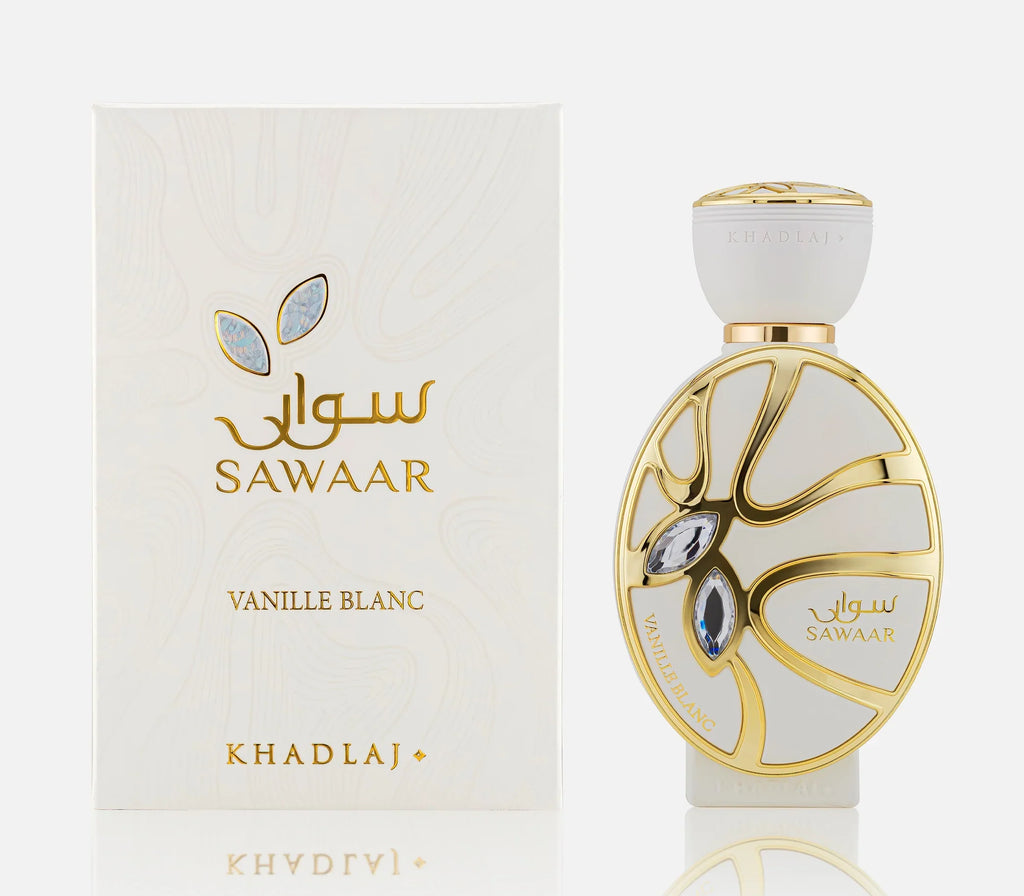Khadlaj Sawaar Vanille Blanc فانيليا ومسك وصندل — الحرمين مصر