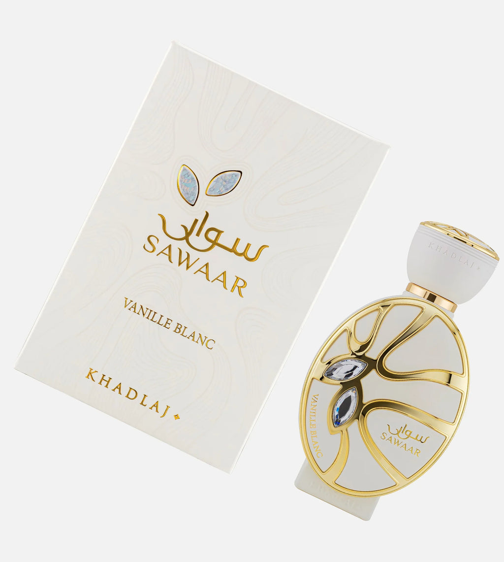 Sawaar Vanille Blanc Khadlaj زجاجة بيضاء ناعمة