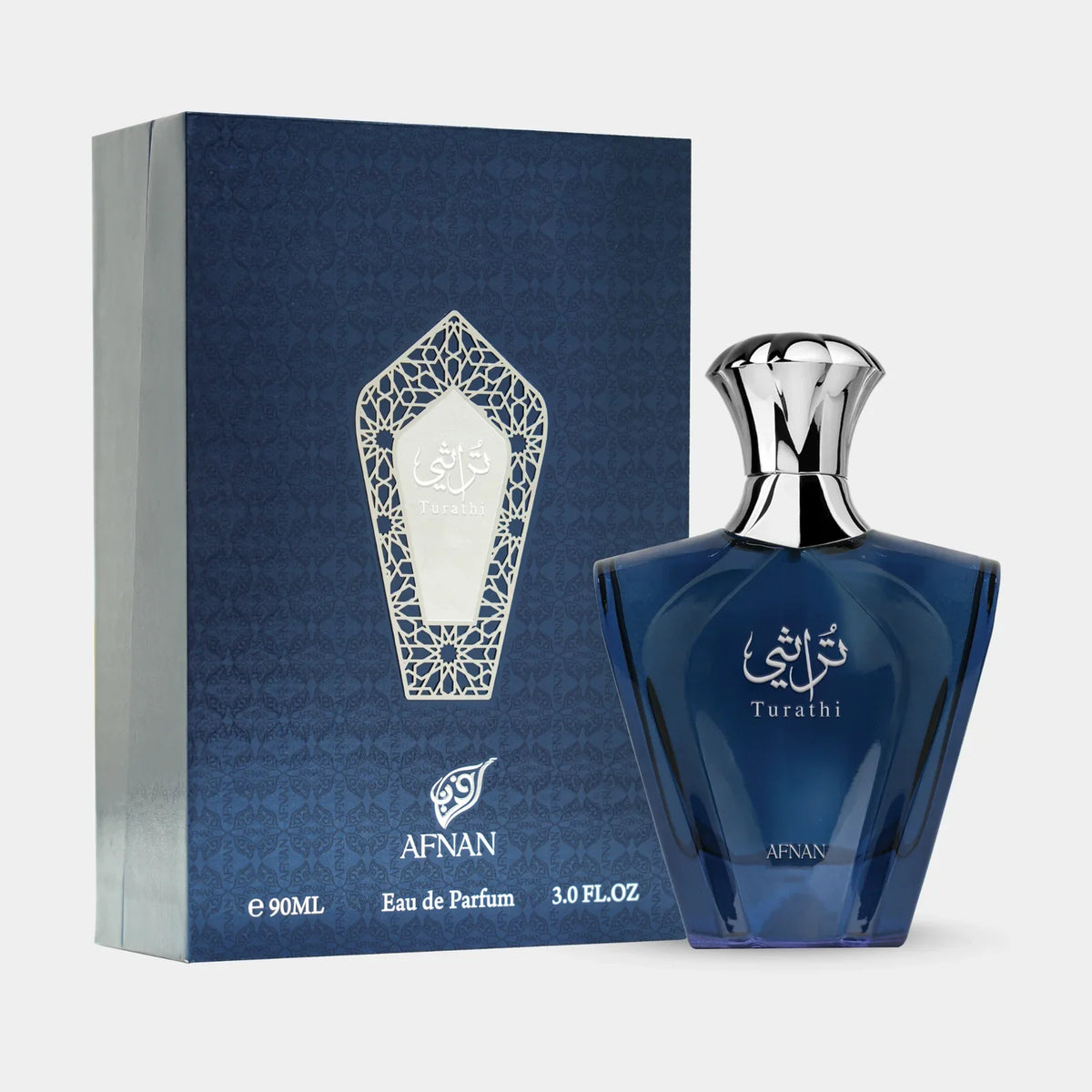 Turathi Blue Afnan زجاجة زرقاء رجالية