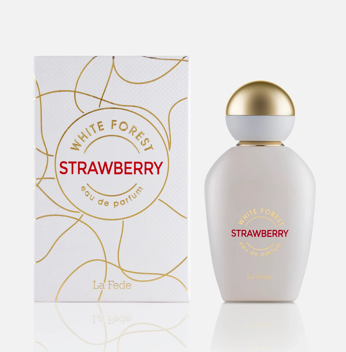 Khadlaj White Forest Strawberry فراولة وزهور بيضاء — الحرمين مصر