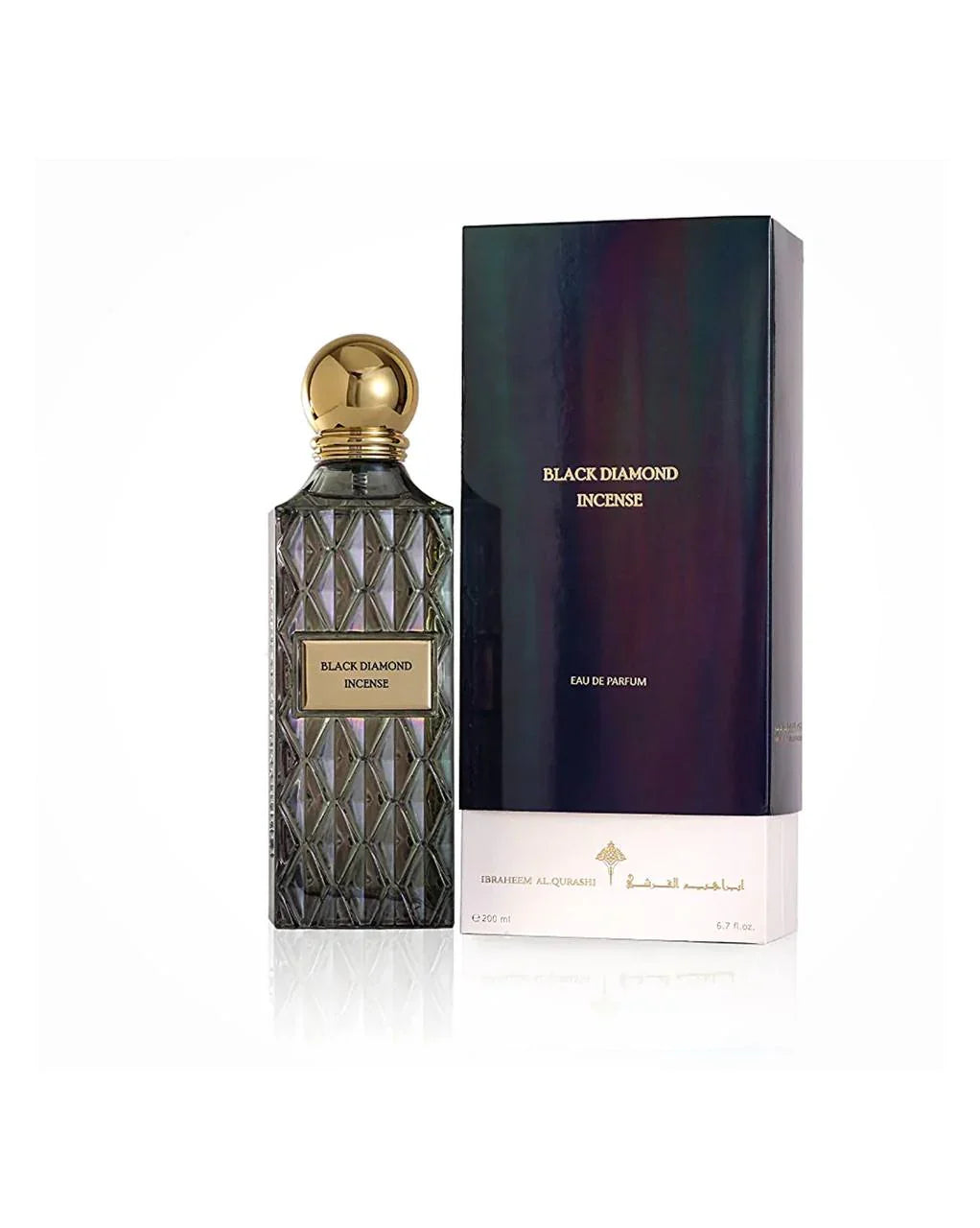 IBRAQ Black Diamond Incense عود وجلد وبخور — الحرمين مصر